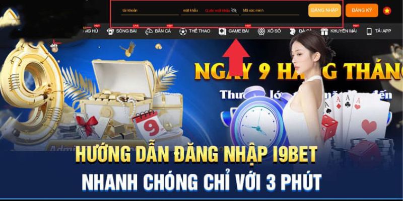 Hướng dẫn bạn cách đăng nhập I9BET nhanh trên PC