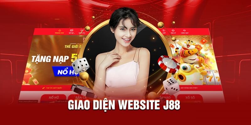 Giao diện nhà cái J88 thông minh