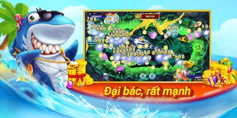 Tích đạn để chờ boss fish xuất hiện